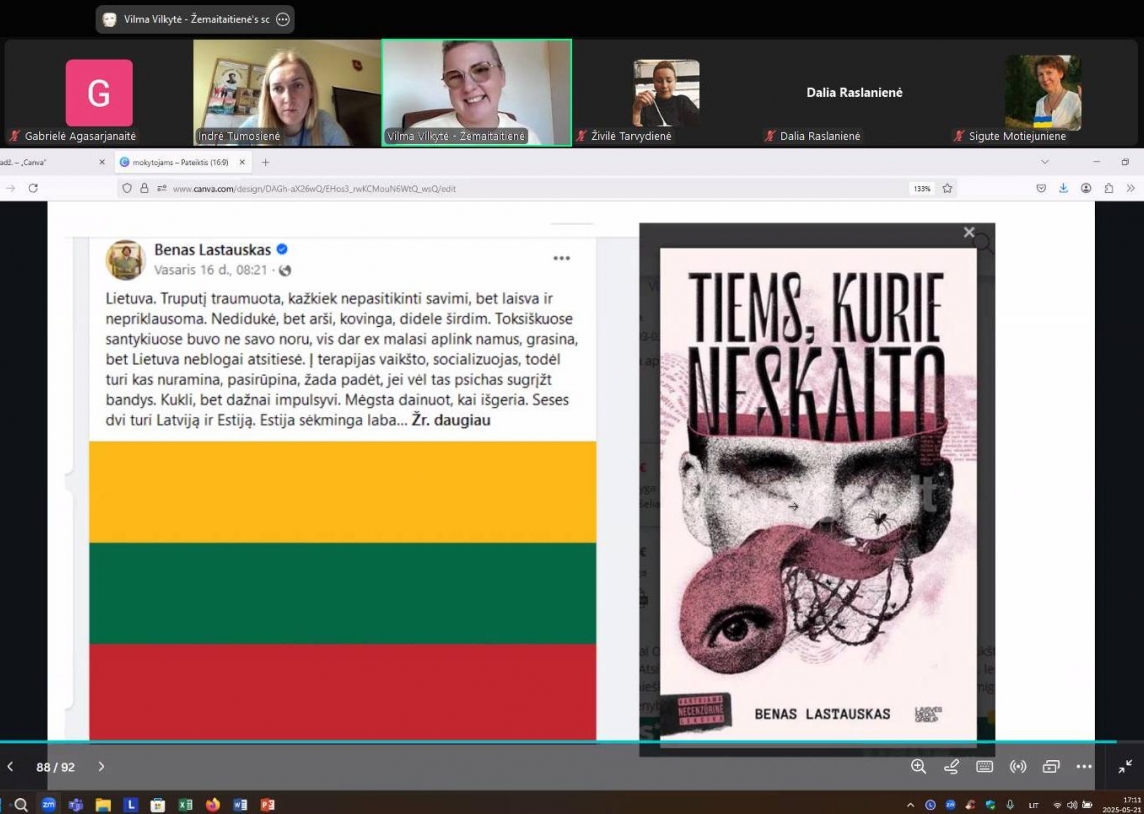 Įvyko vyko seminaras „Kaip paruošti mokinį VBE daugiakultūrėje klasėje?
