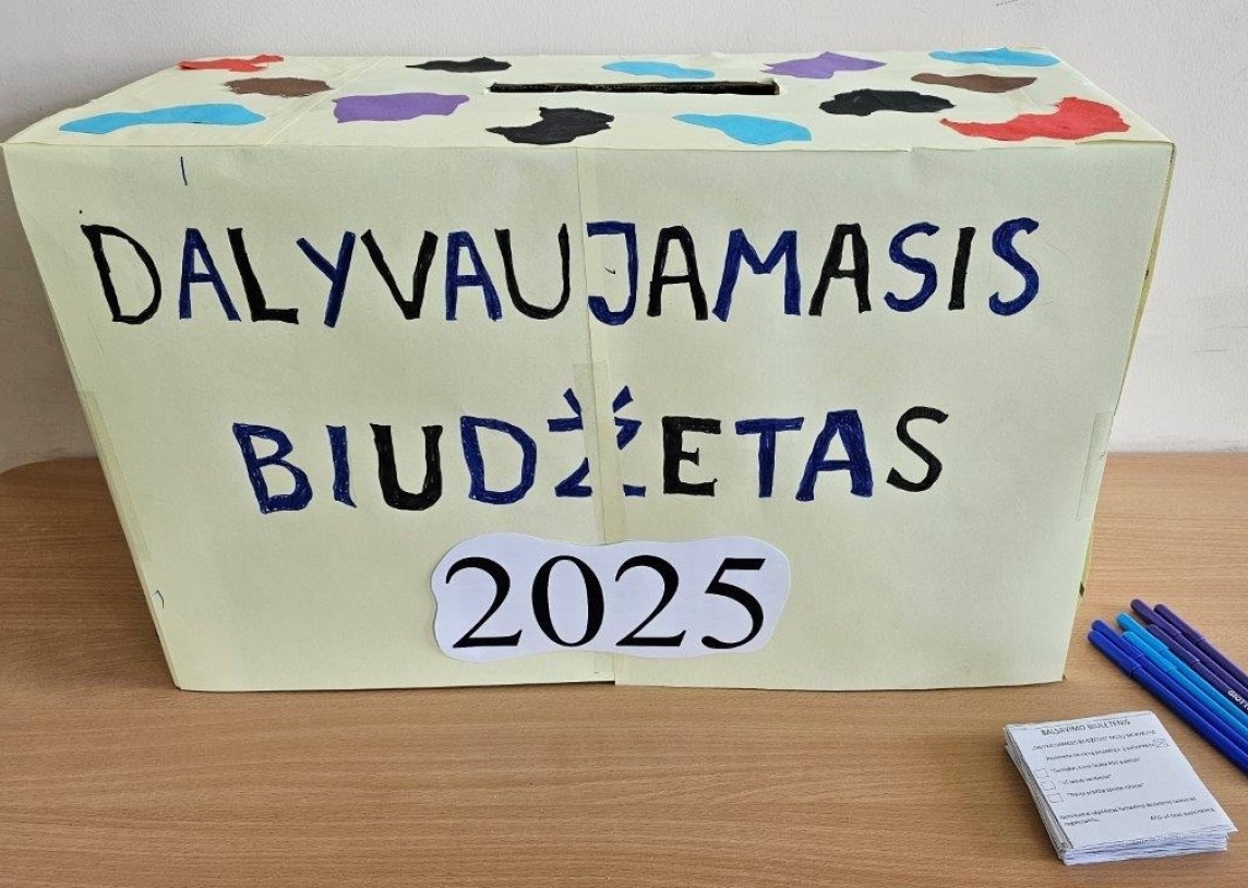 Įyko projekto „Dalyvaujamasis biudžetas“ baigiamasis renginys