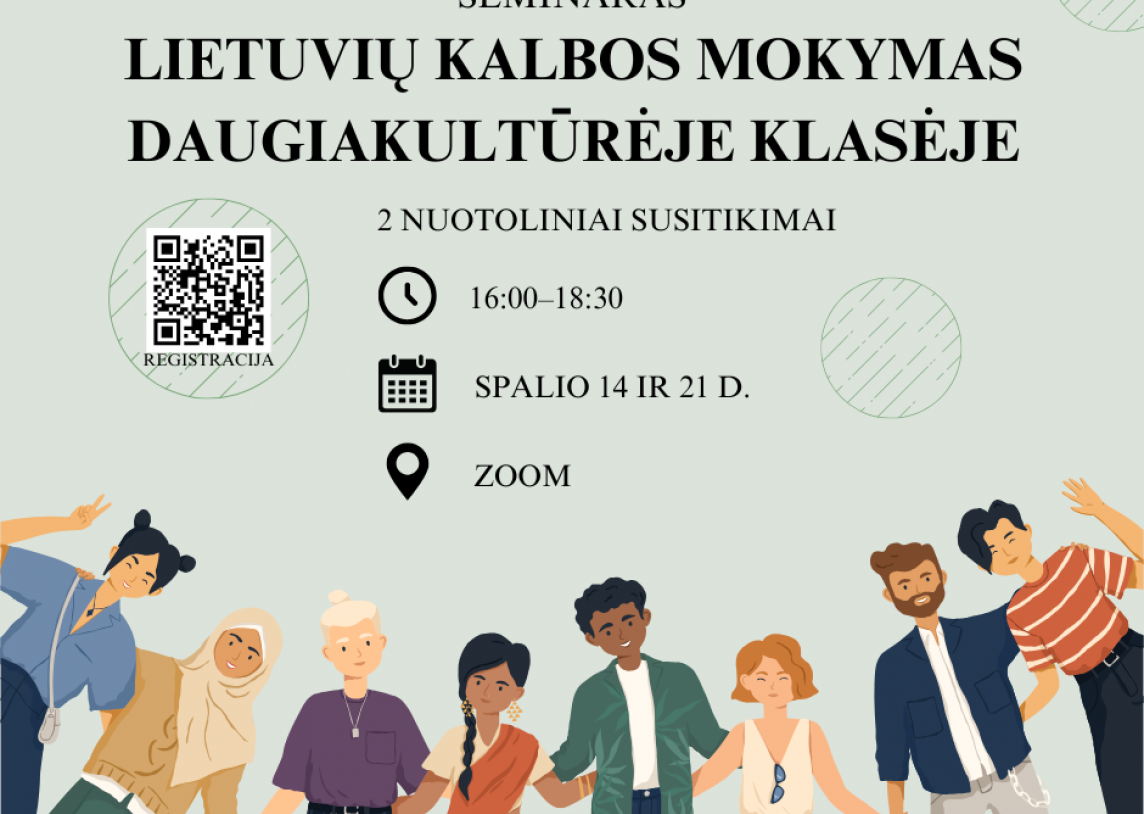 Seminaras mokytojams „Lietuvių kalbos mokymas daugiakultūrėje klasėje“